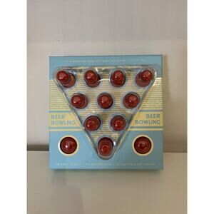 Brass Monkey Beer Bowling Drinking Game Set (Board Game)
